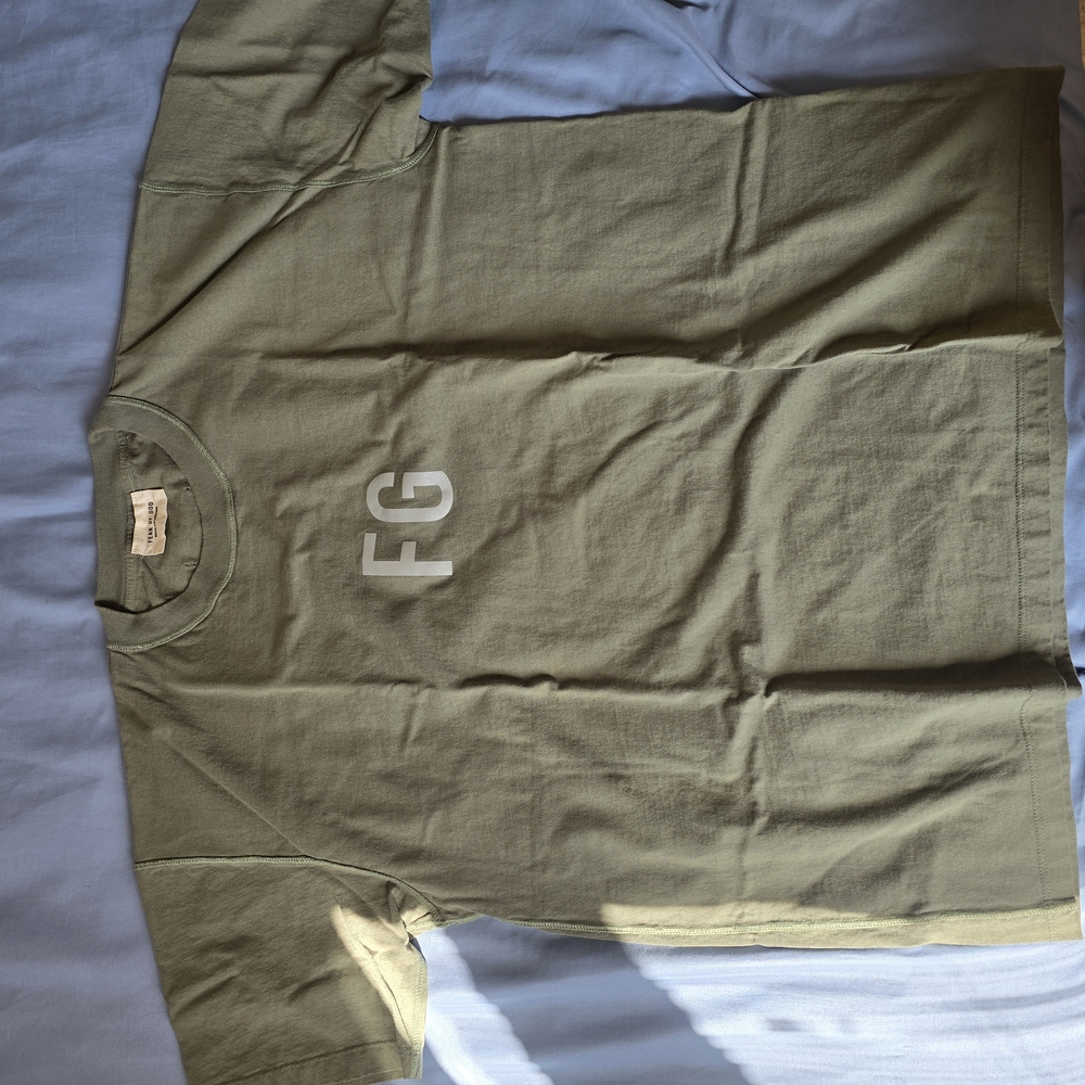 Fear of God Green Short Sleeve Tee XL